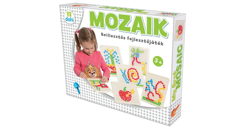 Szuper ajánlat Mozaik beillesztős fejlesztőjáték