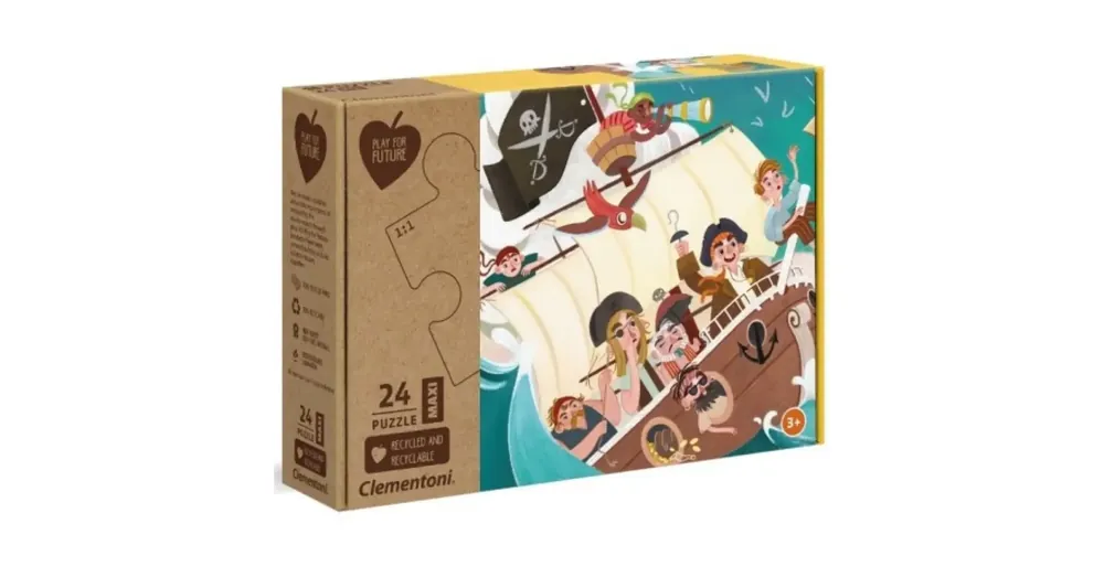Akció YO HO HO! Kalózok 24 db-os Maxi puzzle – Clementoni
