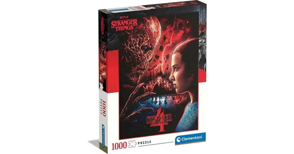 Azonnali szállítás Stranger Things 4. évad 1000 db-os puzzle – Clementoni