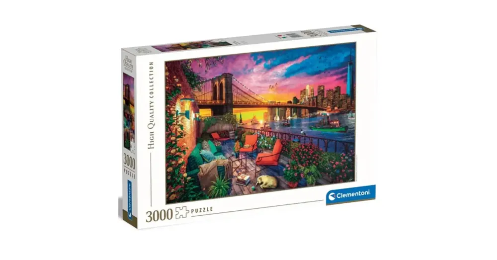 Naplemente Manhattanben HQC puzzle 3000 db-os – Clementoni Legkelendőbb