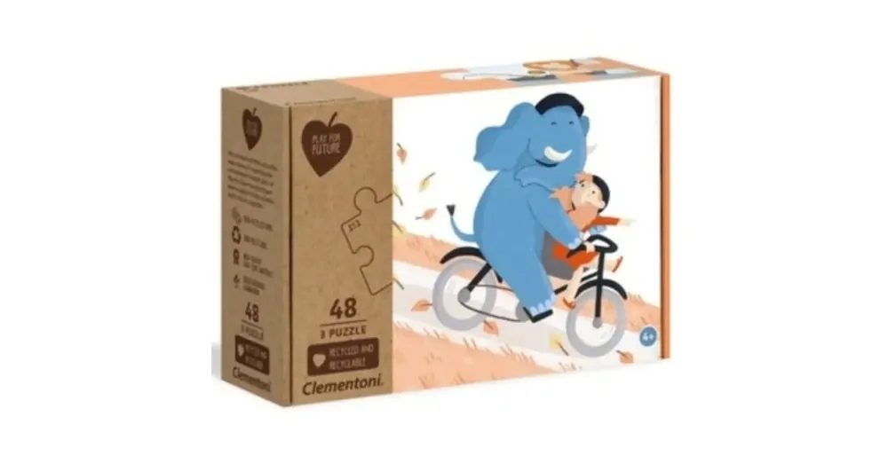 Szuper ajánlat Play for Future Legyél a haverom 3×48 db-os puzzle – Clementoni