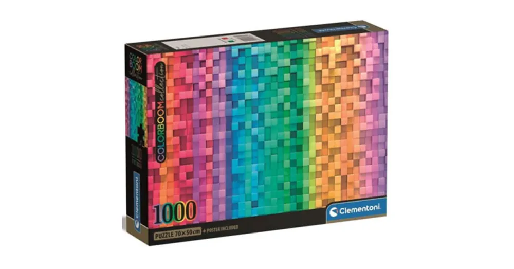 Colorboom Collection Pixel 1000 db-os puzzle – Clementoni Szuper ajánlat