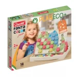 Újdonság Quercetti Play Eco Fantacolor junior pötyi készlet 58 db-os