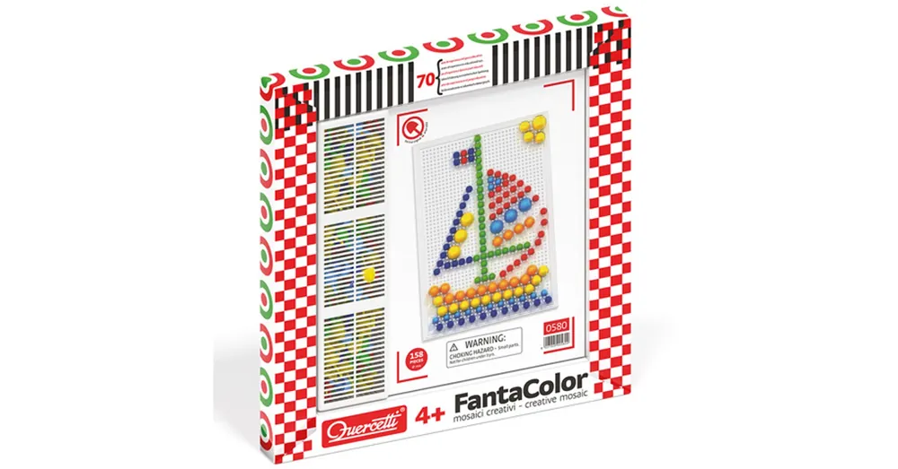 Vedd meg online Quercetti Fantacolor pötyi vitorlás 70 db-os