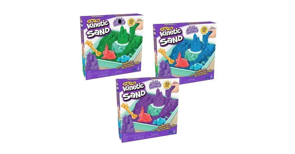 Kinetic Sand Sandbox homokgyurma 454g többféle változatban – Spin Master Bestseller