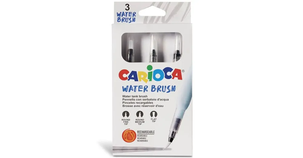Vízzel tölthető ecset szett 3 db-os – Carioca Árengedmény