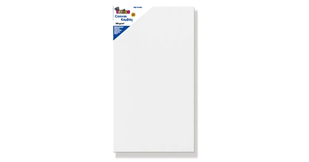 Akciós ár Feszített fehér festővászon 50×100 cm