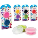 Glitter csillámos gyurma 2 db-os csomag többféle változatban 2×20g – Carioca Biztonságos vásárlás