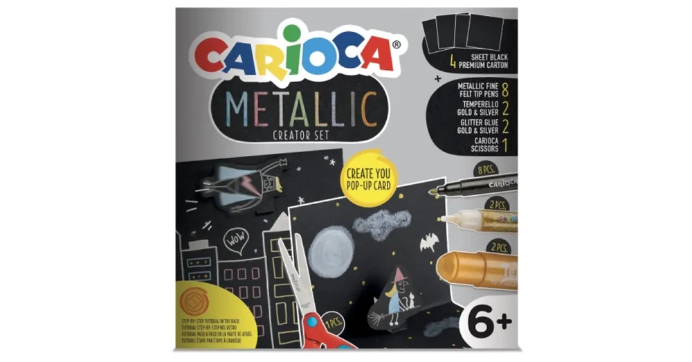 Expressz szállítás Metallic 17 db-os kreatív szett – Carioca
