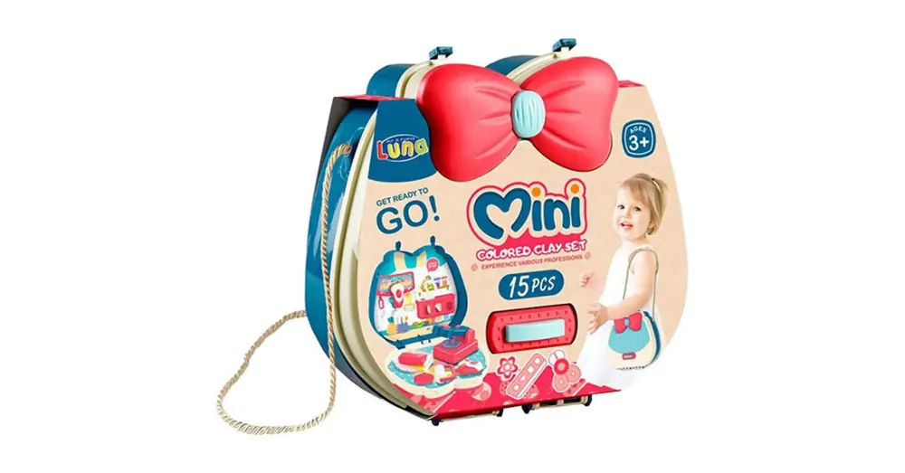 Biztonságos vásárlás Mini gyurma szett kistáskában 15 db-os