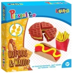 Plastelito Hot-Dog és Gofri gyurmaszett formákkal Újdonság