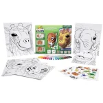 Crayola POP‘s 3D-s foglalkoztató színező füzet megakészlet – Dzsungel Korlátozott ajánlat