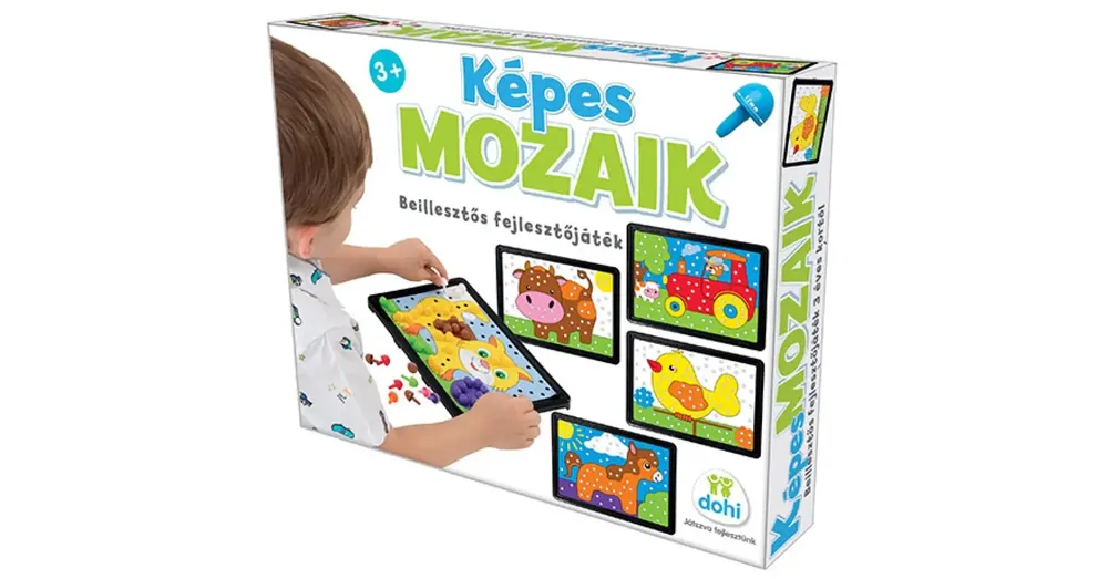 Biztonságos fizetés Képes mozaik beillesztős fejlesztőjáték