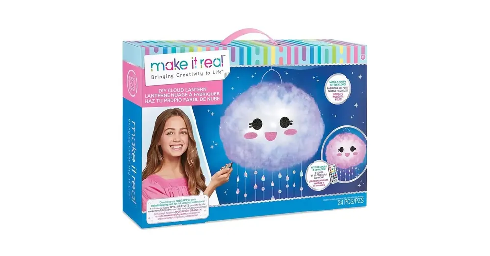 Gyors kiszállítás Make It Real DIY Felhő lampion készítő szett