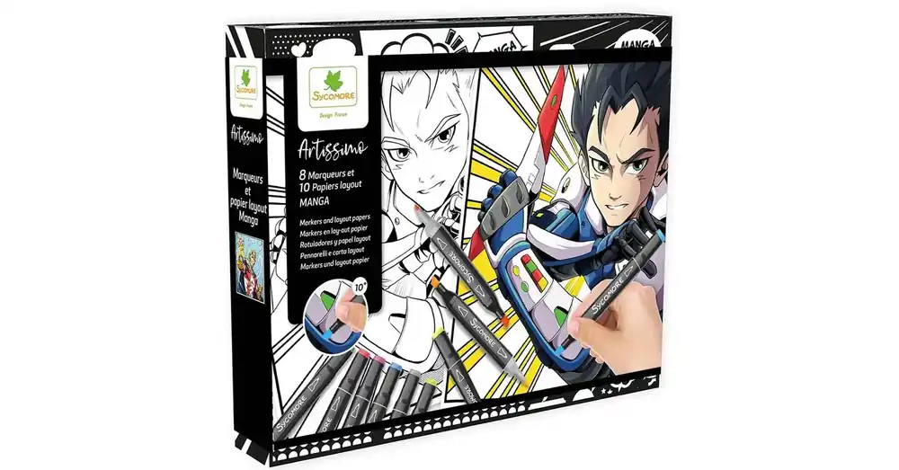 Sycomore Artissimo Manga színező – Fiú hősök Kihagyhatatlan ajánlat