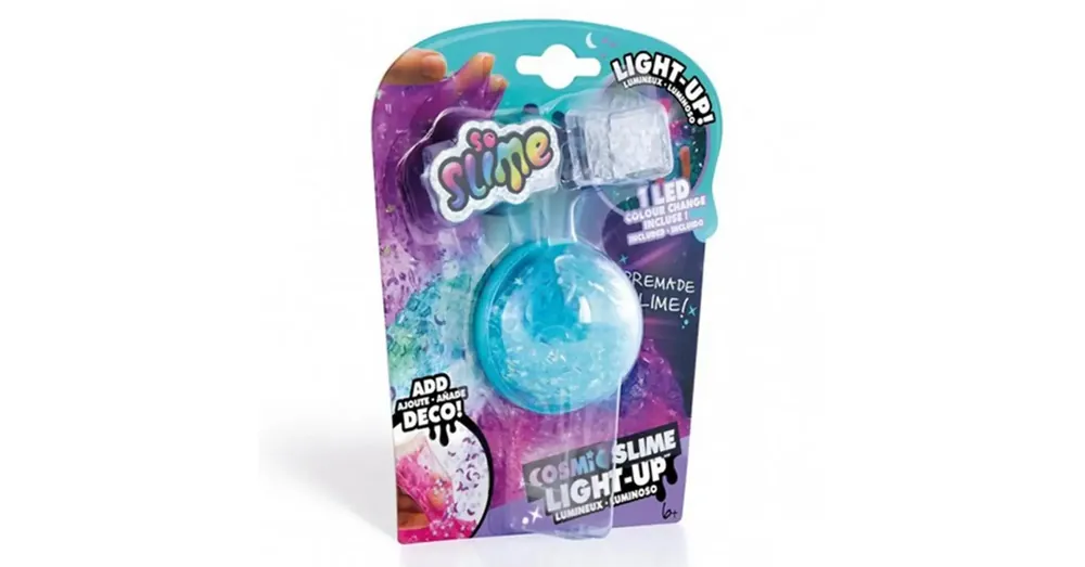 Utolsó esély So Slime LED-el világító kozmikus slime többféle változatban