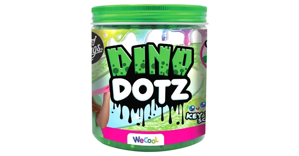 Azonnal elérhető Compound Kings Illatosított dinoszaurusz slime habgolyókkal és glitterrel 217gr