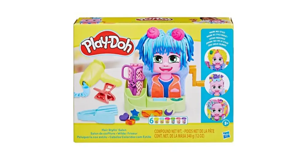Kedvezmény Play-Doh Fodrászszalon 6 tégely gyurmával – Hasbro