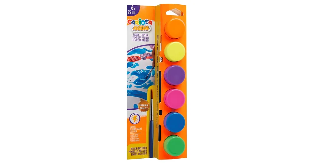 Különleges ajánlat Neon tempera szett 6×25ml – Carioca