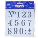 Nebulo Nagy számok sablon lap Prémium