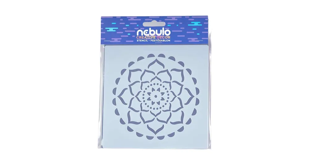Nebulo Mandala műanyag sablon lap Csak ma
