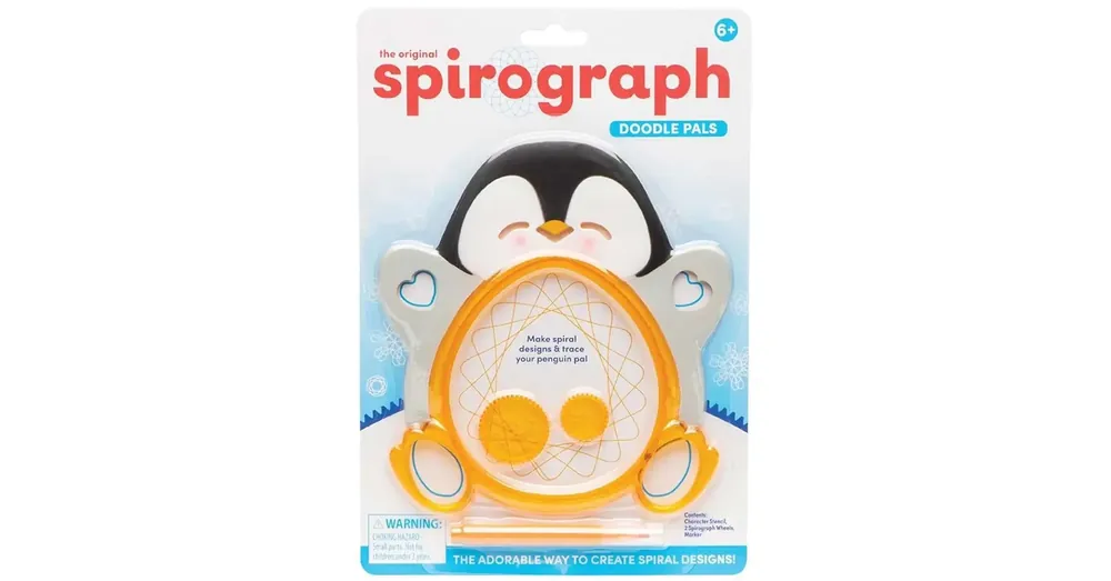 Spirograph Rajz pajtik kreatív szett – Pingvin Szuper akció