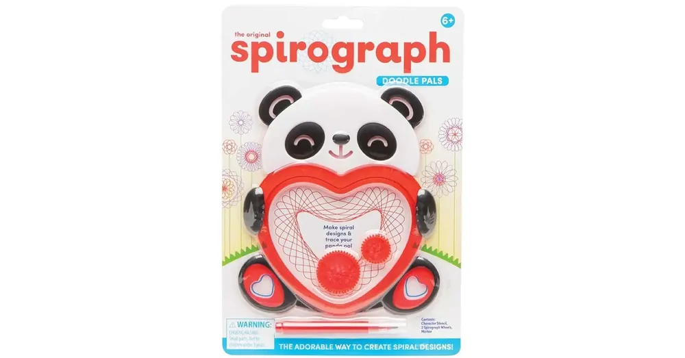 Spirograph Rajz pajtik kreatív szett – Panda Különleges ajánlat