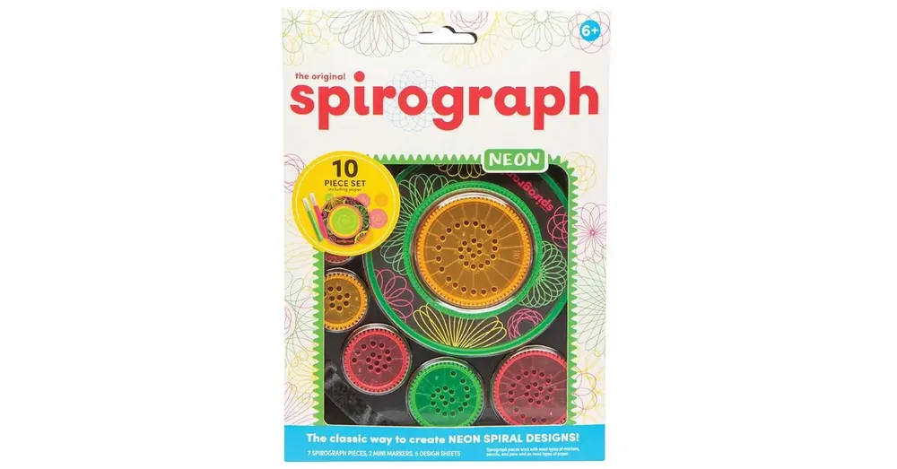 Spirograph NEON spirográf 10 db-os kreatív szett Vedd meg most
