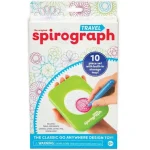 Szezonális akció Spirograph Utazó spirográf tárolóval kompakt méretben 10 db-os szett