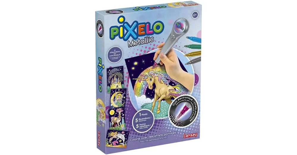 Pixelo Metál színű kreatív készlet Népszerű