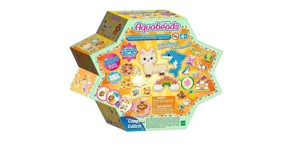 Olcsó Aqua Beads csillaggyöngy 2000 db-os szett