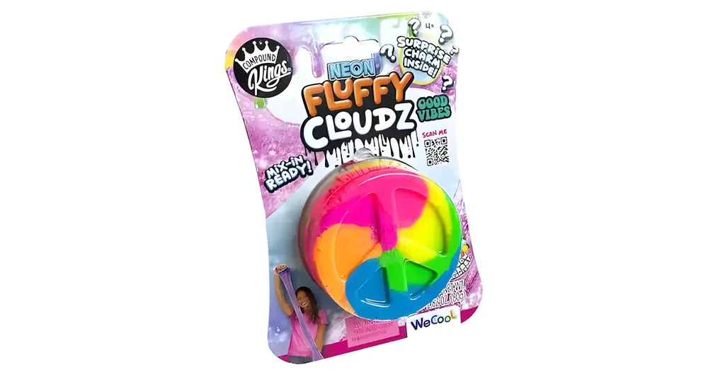 Compound Kings Neon Fluffy Cloudz – Good vibes illatos slime meglepetéssel Legjobb ár