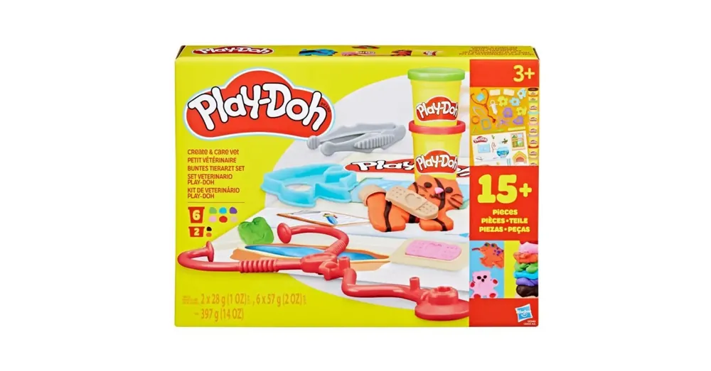 Play-Doh Alkoss és gondozz állatorvos gyurma szett – Hasbro Gyors szállítás