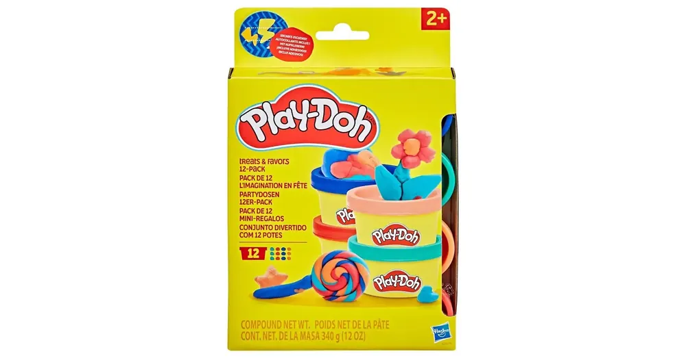 Biztonságos vásárlás Play-Doh Csemegék és szívességek játékszett 12 db gyurmával – Hasbro