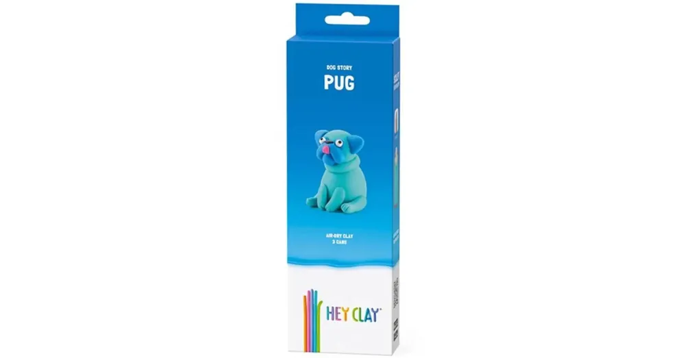 Kihagyhatatlan ajánlat Hey Clay Pihe-puha Mops kutyus gyurmaszett