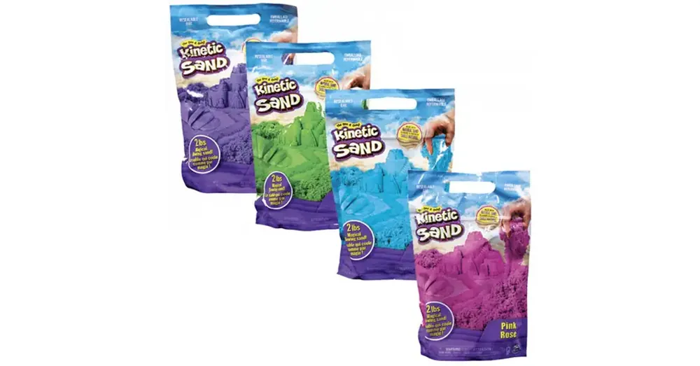 Népszerű Kinetic Sand Homokgyurma többféle színben 907g – Spin Master