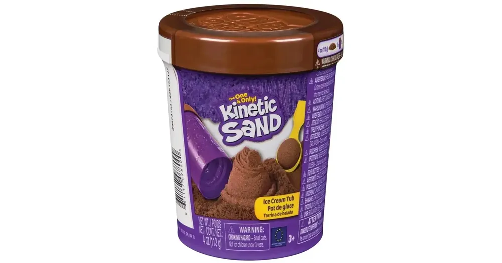 Szuper ajánlat Kinetic Sand Fagyis doboz barna homokgyurmával – Spin Master