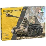 Italeri 1/35 Marder III Ausf. H Sd.Kfz.138 tank makett Akciós ár