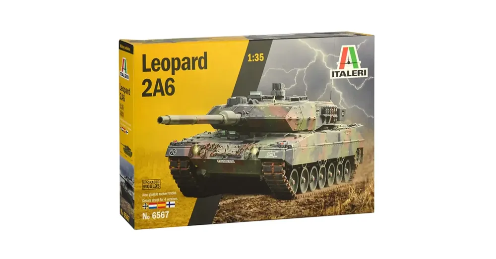 Italeri 1/35 Leopard 2A6 tank makett Vedd meg online