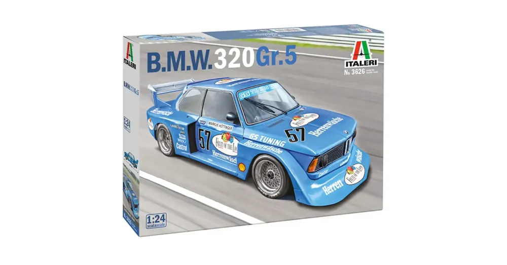 Italeri 1/24 BMW 320 Gr.5 versenyautó makett Népszerű