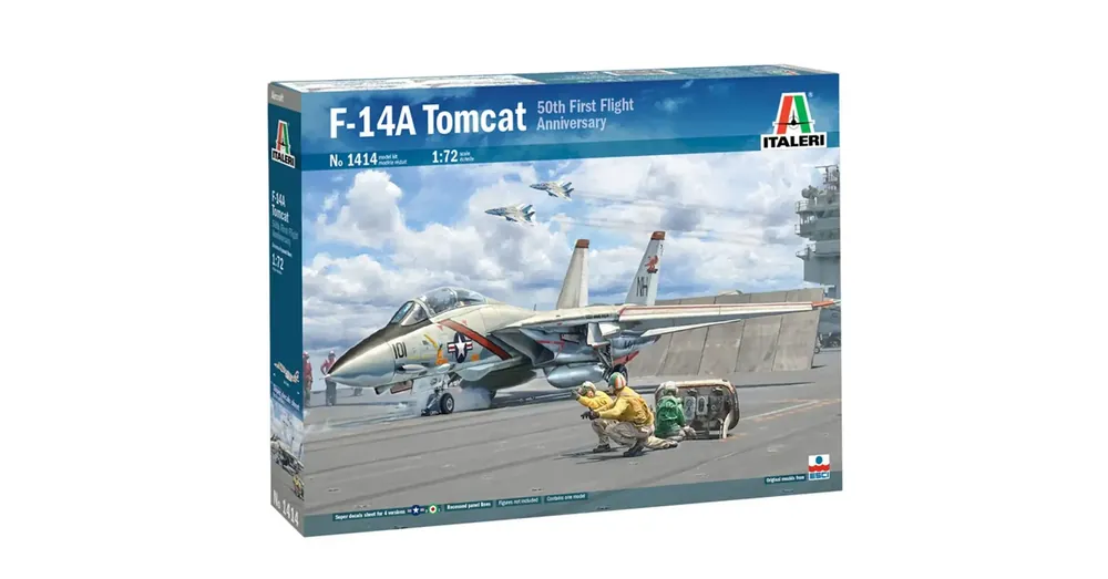 Ajánlat Italeri 1/72 F-14A Tomcat vadászgép makett