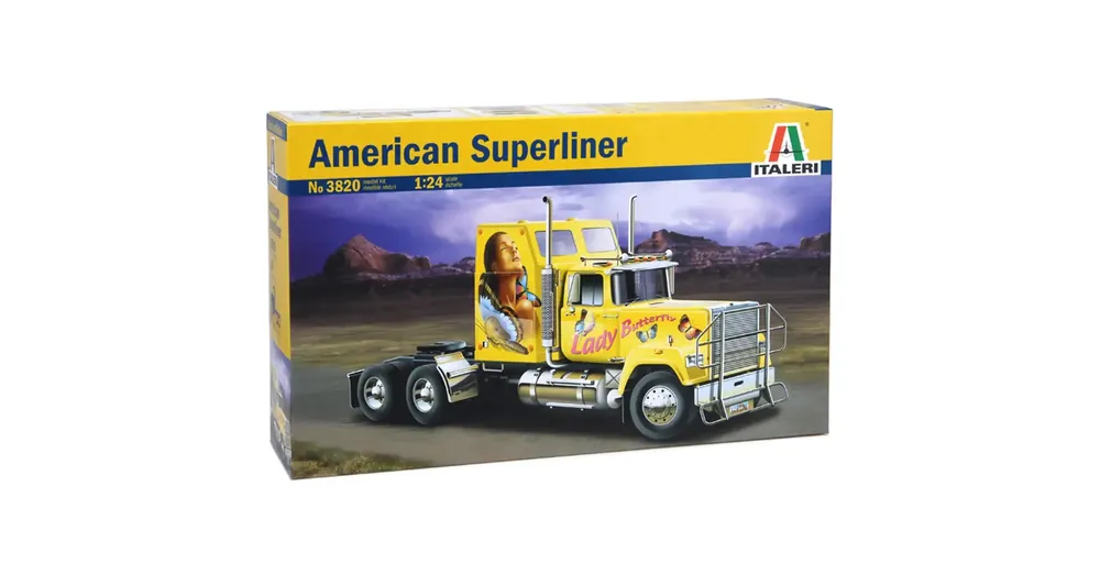 Italeri 1/24 American Superliner kamion makett Biztonságos fizetés