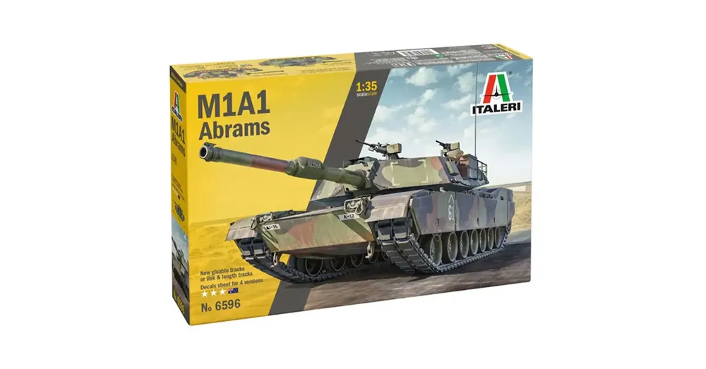 Csak ma Italeri 1/35 M1A1 Abrams tank makett