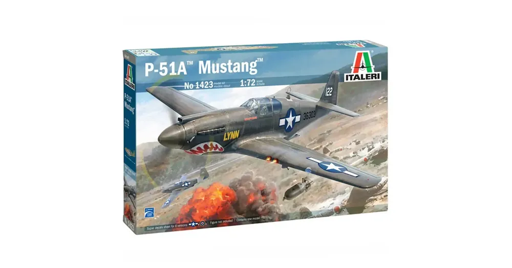 Italeri 1/72 P-51A Mustang vadászgép makett Vedd meg online