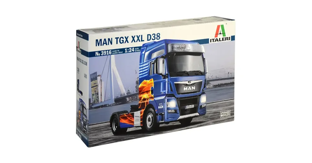Szezonális akció Italeri 1/24 MAN TGX XXL D38 kamion makett