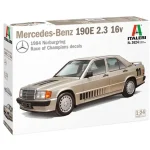 Italeri 1/24 Mercedes-Benz 190E 2.3 16V autó makett Népszerű
