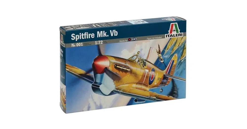 Italeri 1/72 Spitfire Mk. Vb vadászrepülőgép makett Biztonságos fizetés