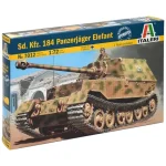 Italeri 1/72 Sd. Kfz. 184 Panzerjäger Elefánt harckocsiromboló tank makett Expressz szállítás
