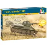 Italeri 1/72 T-34/76 Model 1943 tank makett Korlátozott ajánlat