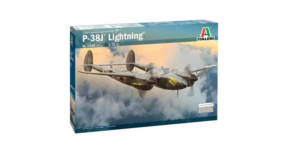 Italeri 1/72 P-38J Lightning repülőgép makett Ne maradj le